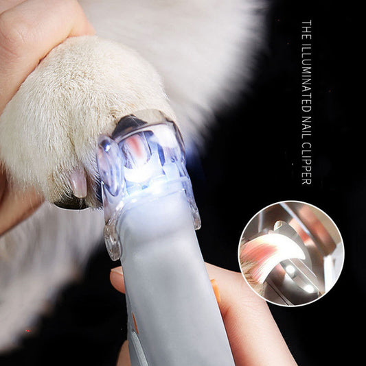 LED Light Glow Pet Nail Clipper